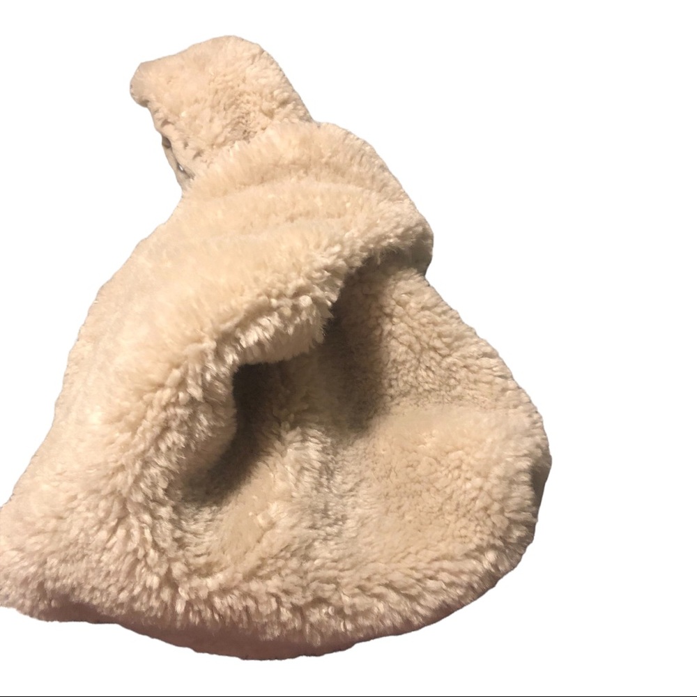 Faux Sherpa Bag, Natural Color